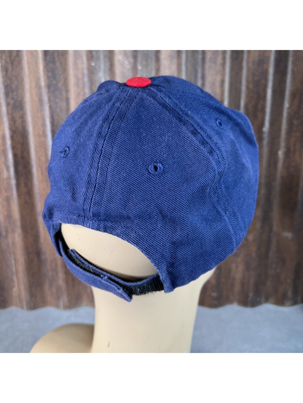 Texas Rangers Hat Cap Mens Strap Back OS Blue Red MLB Baseball Fan Favorite